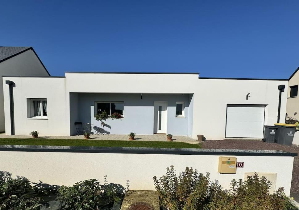 La Maison Bleue - Plain-pied Proche Plages Et Caen Rosel